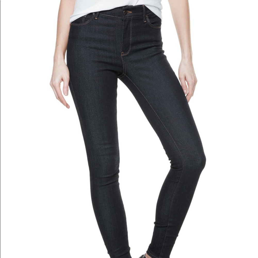 NWOT Mott & Bow Jane High Rise Skinny Jeans